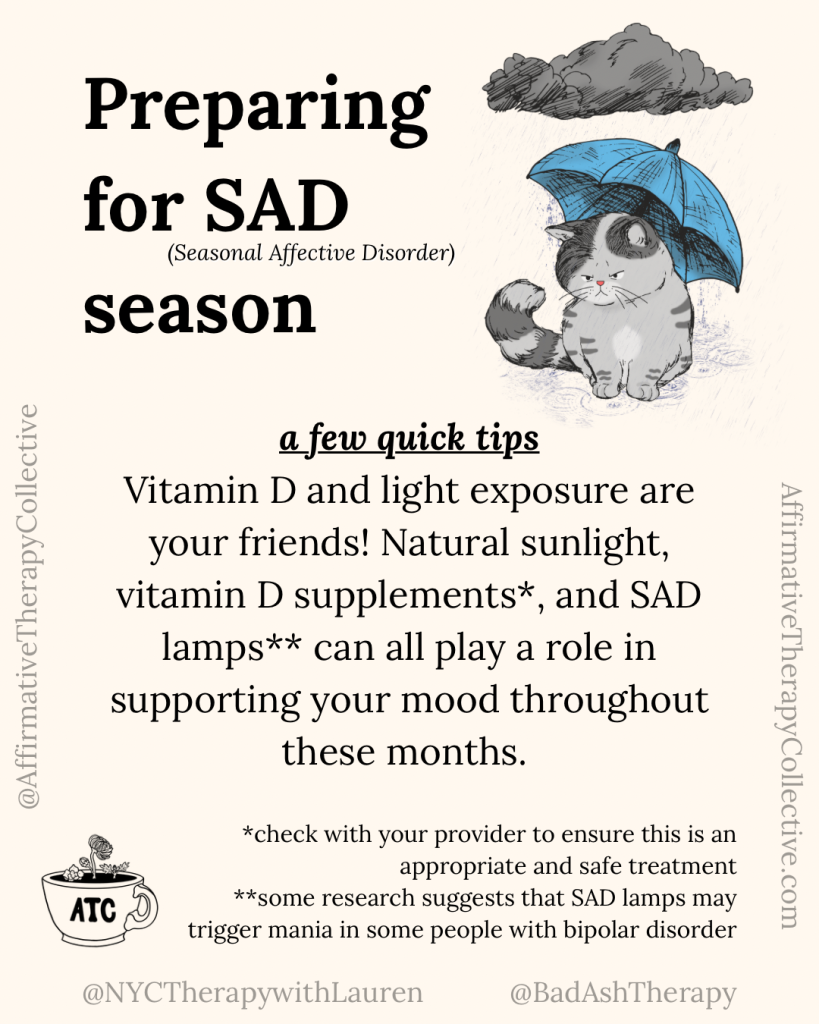 Seasonal Affective Disorder Tips