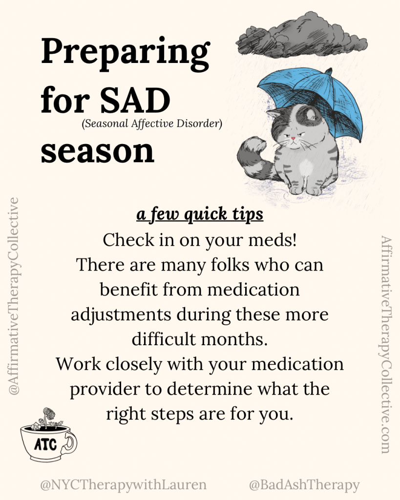 Seasonal Affective Disorder Tips